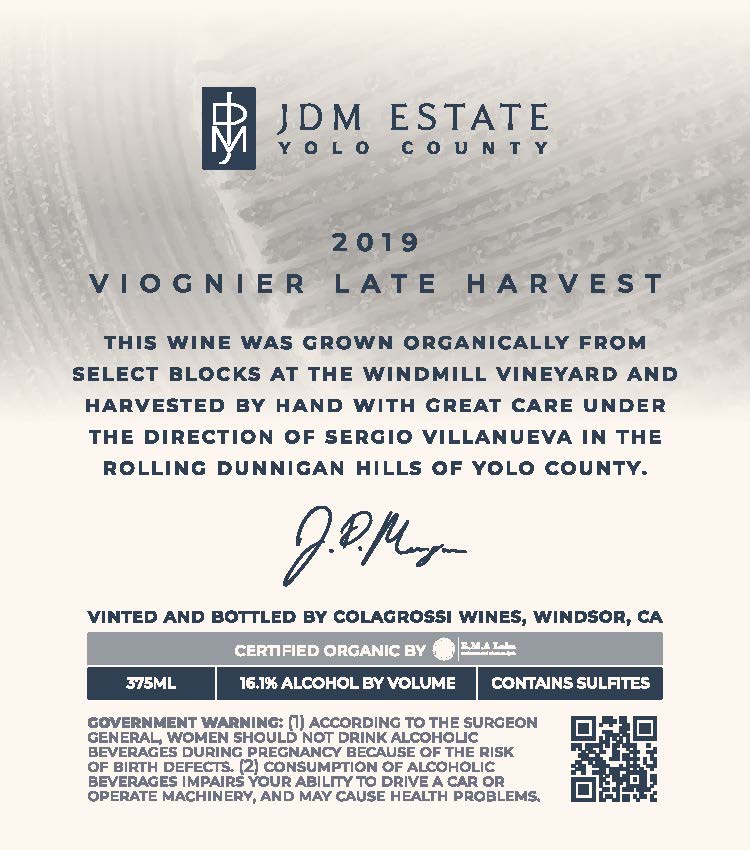 2019 Late Harvest Viognier